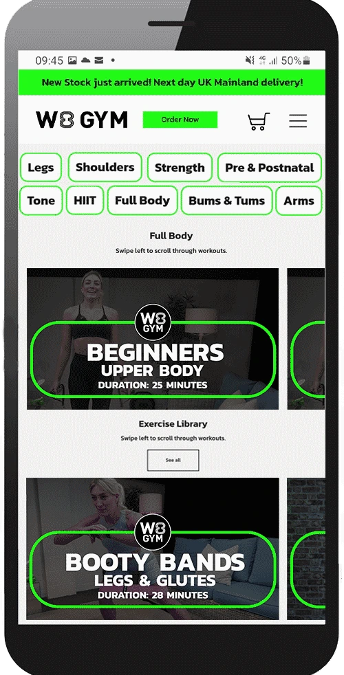 W8 fitness tracker app cheap