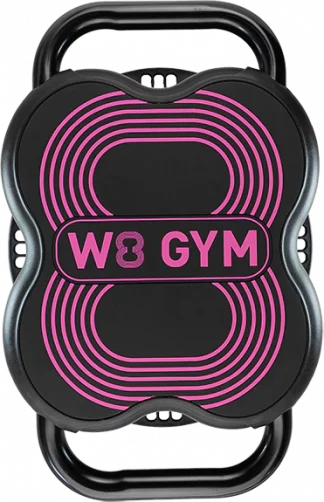 W8 GYM hot pink all in one home gym in a box