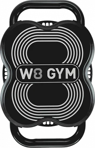 W8 GYM cool white all in one home gym in a box