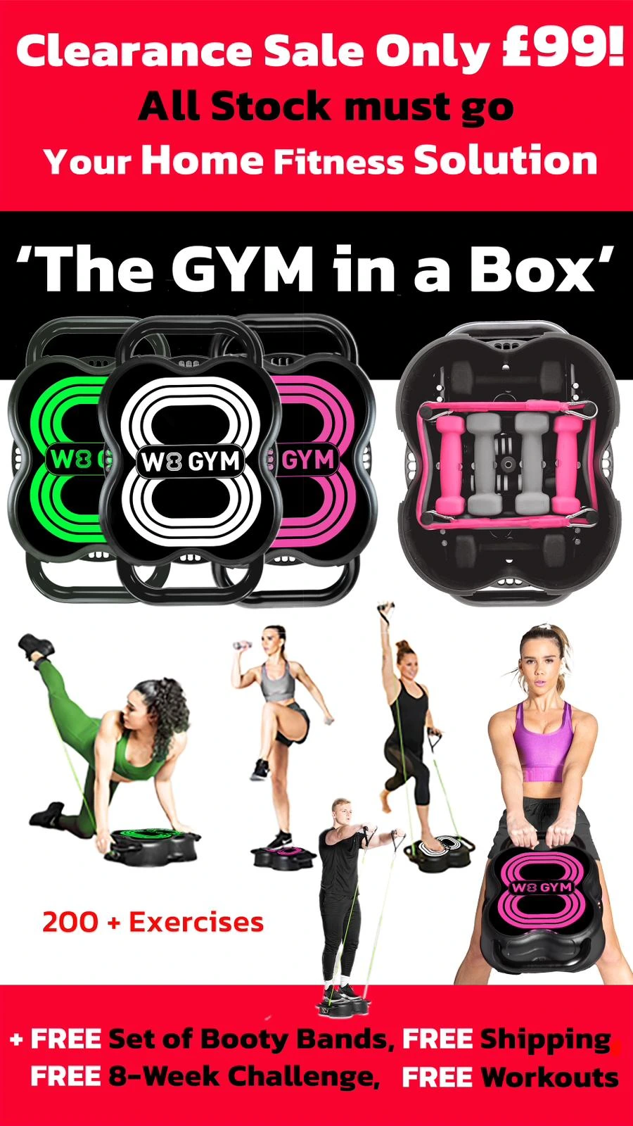 Clearance Sale Mobile - W8 GYM