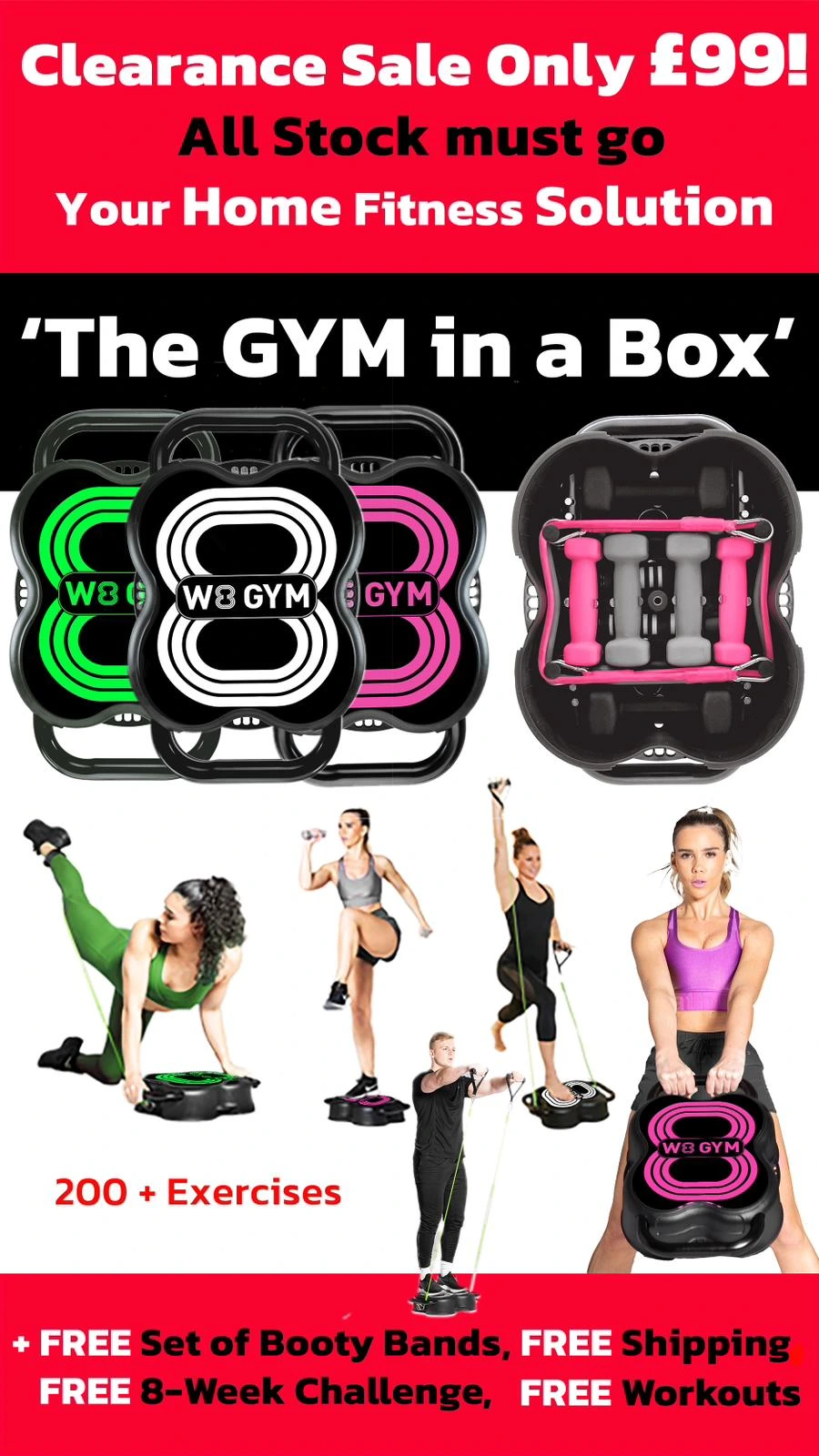 W8 GYM: GYM in a Box